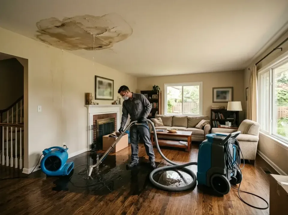 attic-pipe-burst-ceiling-drip-008 — frequently asked questions, Water Damage Restoration & Carpet Care in Hartford, SD